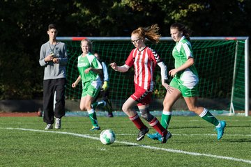 Bild 129 - C-Juniorinnen Kaltenkirchener TS - TuS Tensfeld : Ergebnis: 8:1